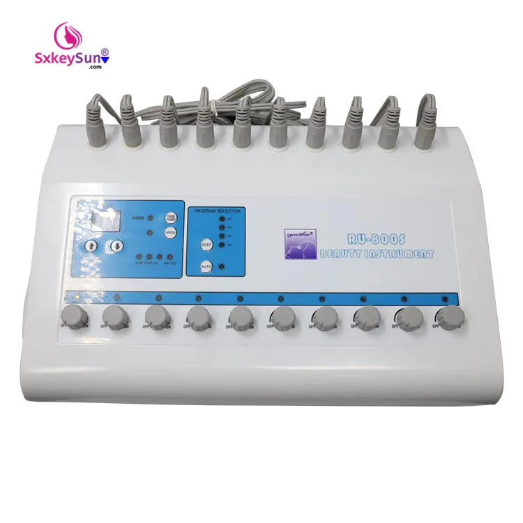 2023 Professional Design Electronic Muscle Stimulation Body Shaping Machine EMS Vacuum Lymph Drainage Machine Best Price for Sa