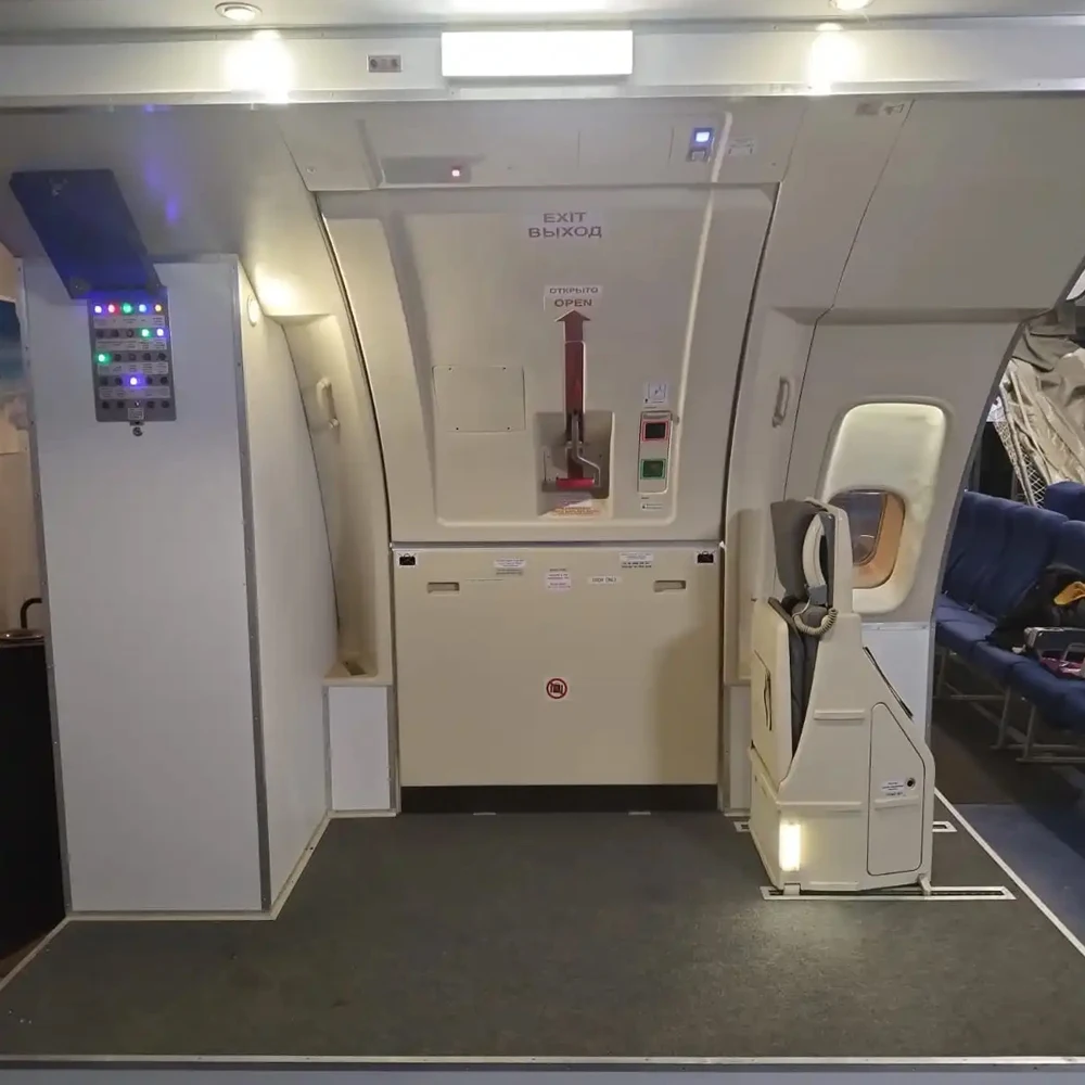 New Boeing 747 Aircraft Upper Deck Emergency Cabin Door Trainer Educational Equipment for Aircraft Cabin Door Training