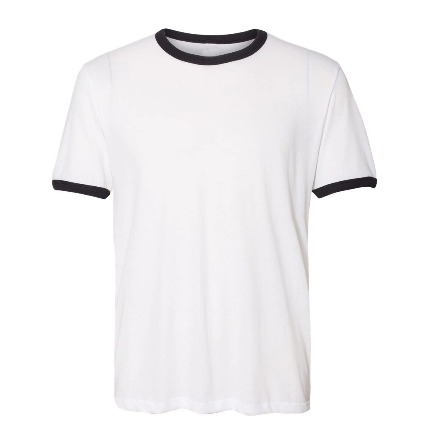 2022 beat Quality ringer Solid Color Design O neck T Shirt For Men / Pakistan Manufacturer Best Men T Shirts Short Sleeve