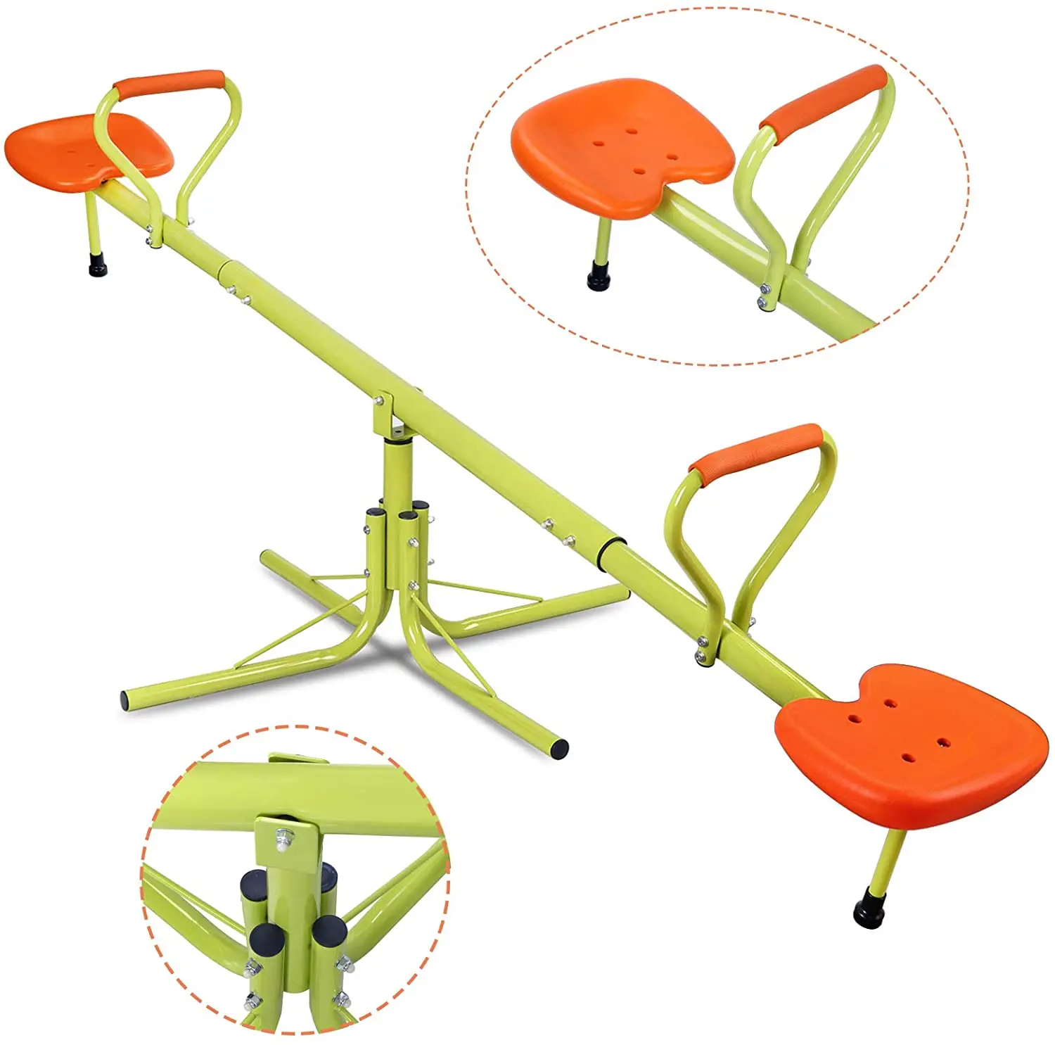 Kids seesaw teeter-totter outdoor play equipment for kids todlers children suitable for home backyard