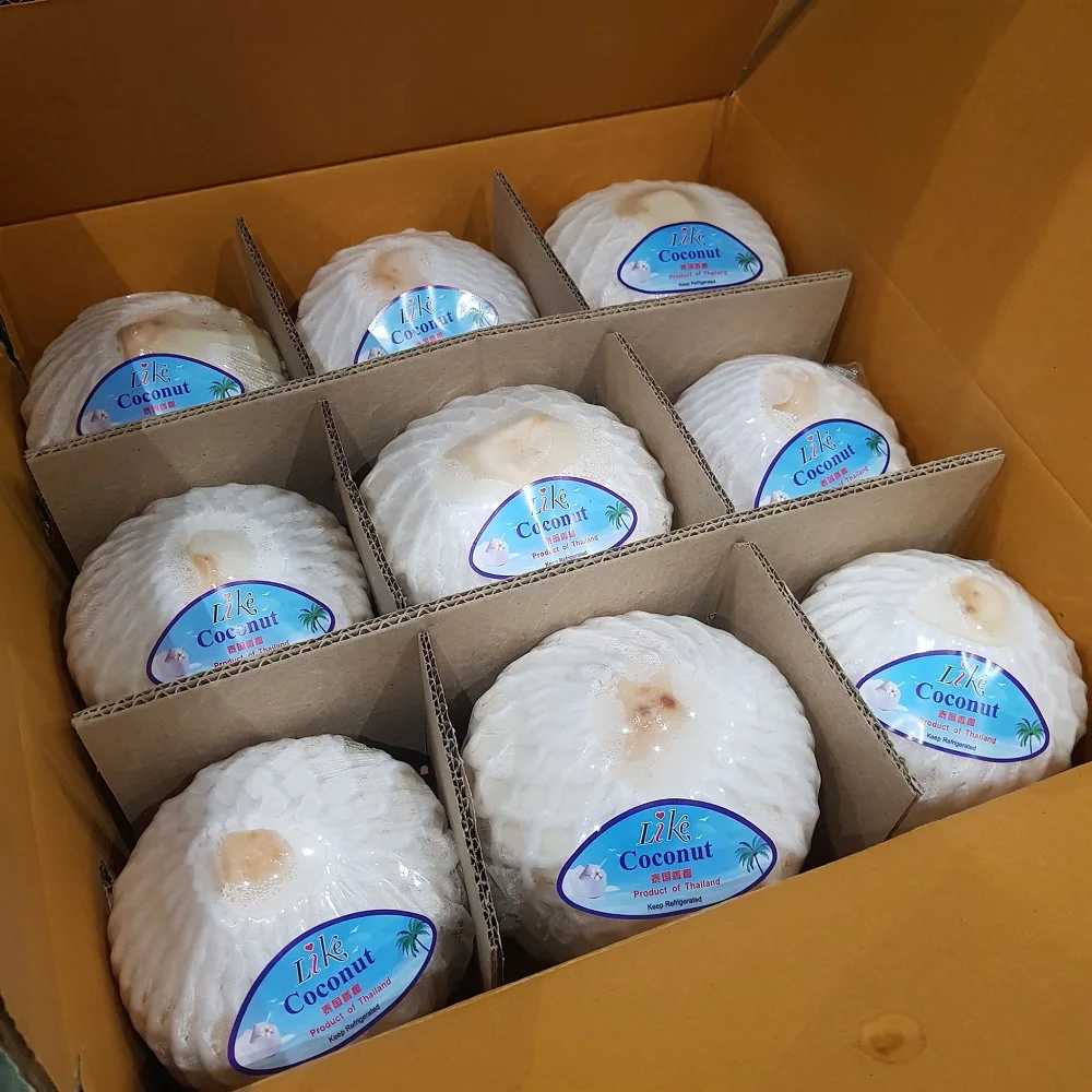 Свежий молодой кокосовый сладкий тропический фрукт премиум класса оптовая продажа экспортной продукции из Таиланда