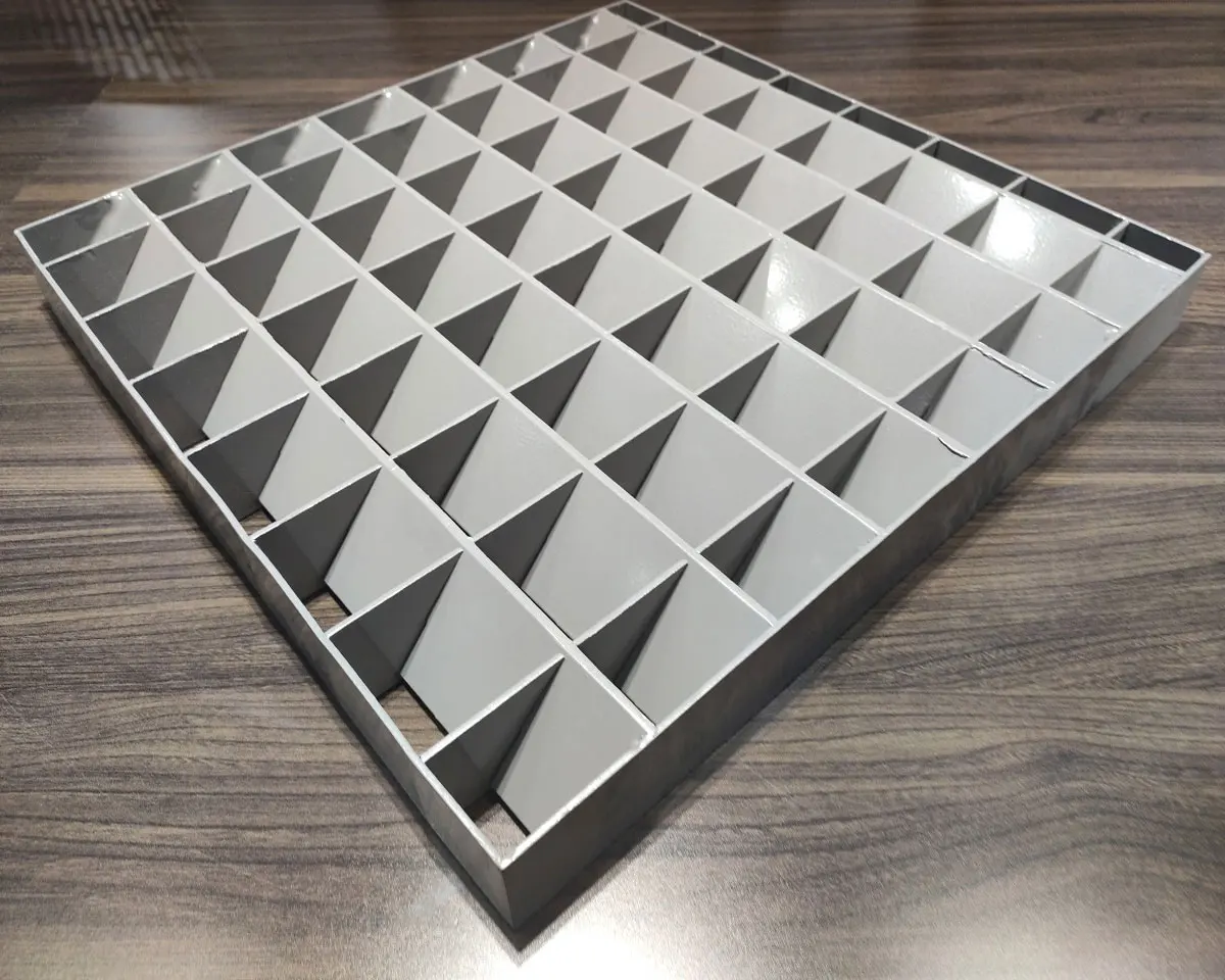 Anodic oxidation aluminum grating  T bar grating