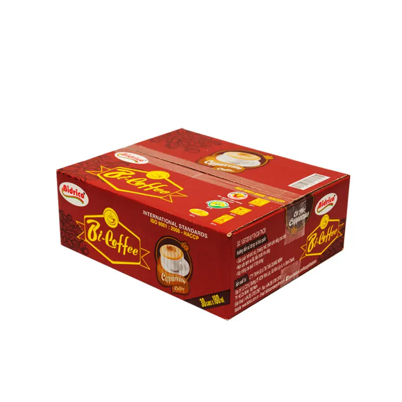 Лидер продаж, 2024 кофе, кофе капучино, 180 мл, алюминиевая банка, меньше сахарных напитков от вьетнамского производителя