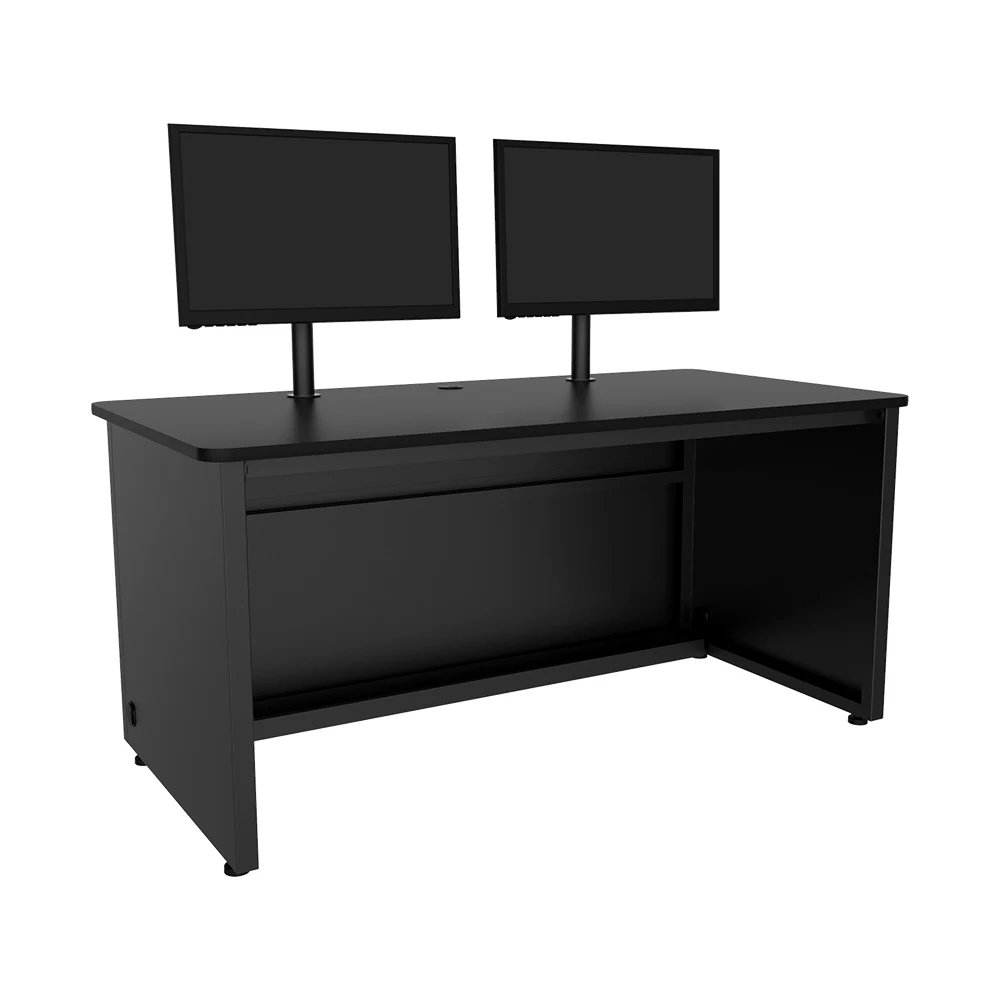 VersaDesk Enclosed Classroom Desk Black/Black