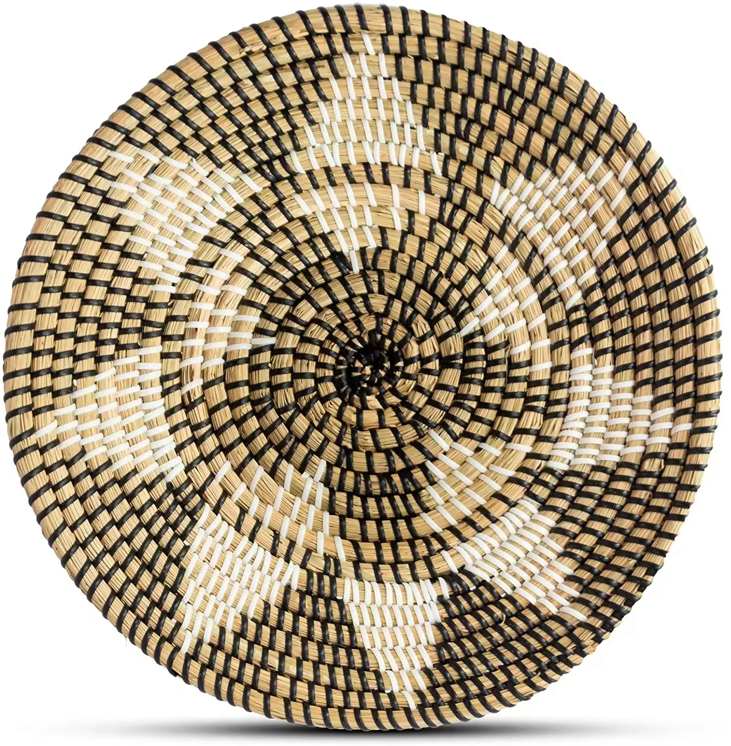 Wholesale Ecofriend Handicraft Vietnamese Seagrass Basket for Home Decoration, Wall Hanging Basket home decor Boho African style