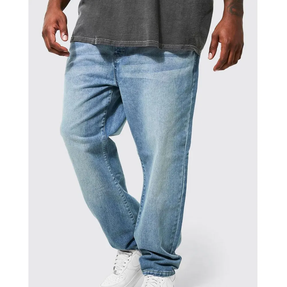 Wholesale Customized Export Quality Slim Fit Rigid Denim men jeans