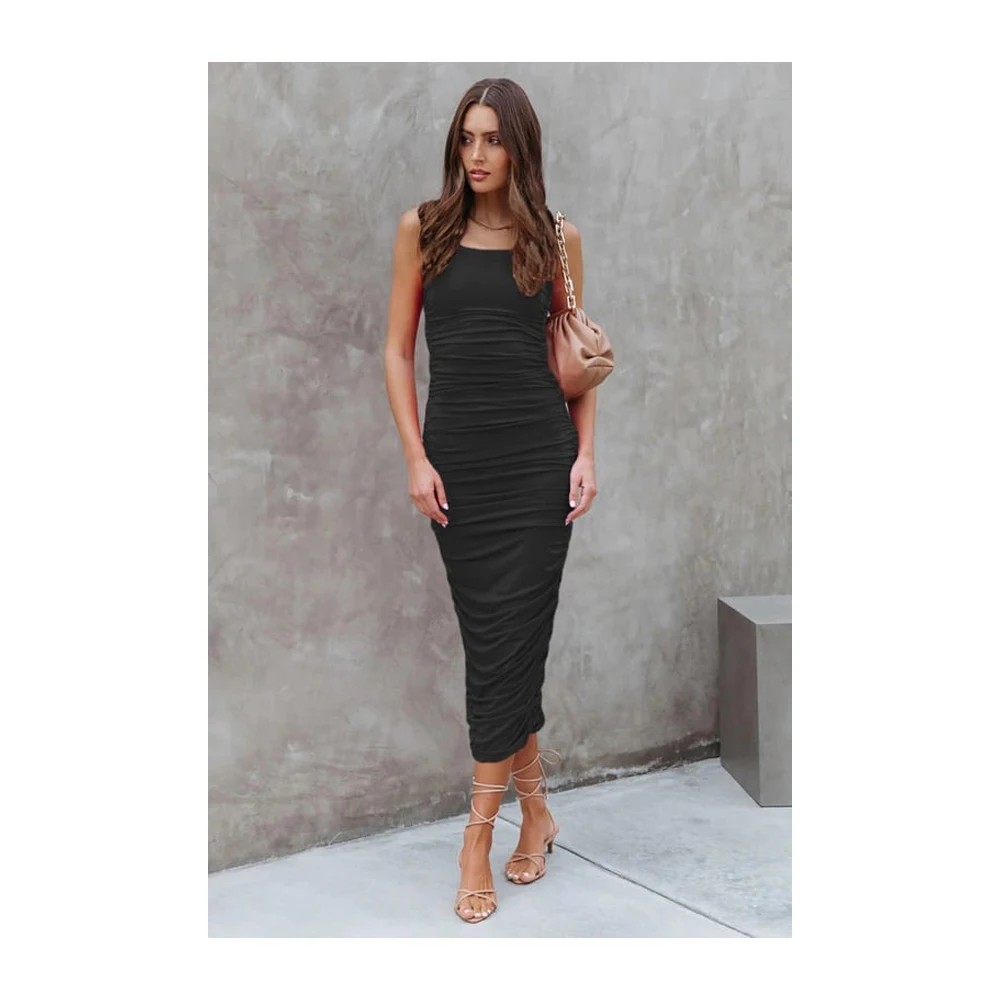 Latest collection women  Dress Sleeveless Fancy Dress Available At All Colors & Sizes