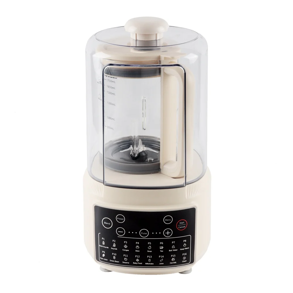 MeiShengFa OEM 400W 1.75L 22000rpm quiet high speed heating blender for smoothies, shakes, frozen drinks and Ice Crush