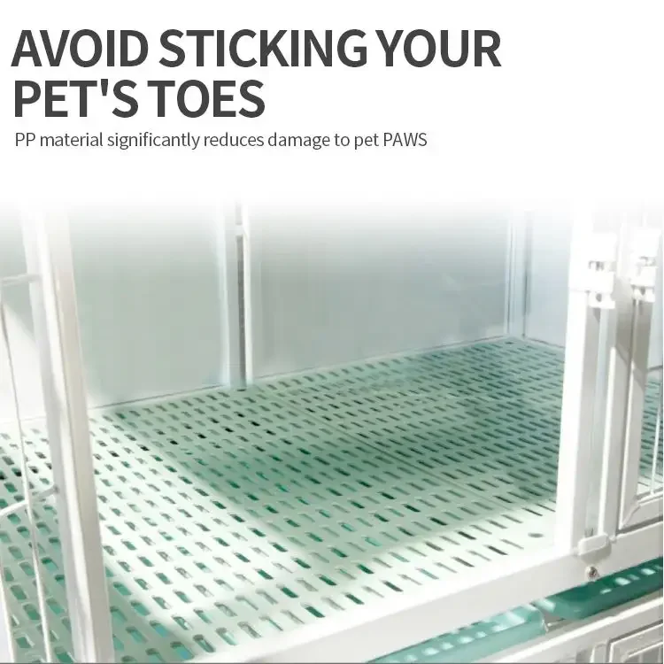 2023 Novelty Designed China Commercial Glass Stackable Pet Animal Dog Breeding Cages Large Heavy Fashion Dog Pet Metal Cage