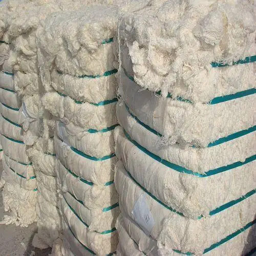 COTTON BALES WASTE FROM SPINING MILLS 100% COTTON BALES WASTE FROM SPINING MILLS