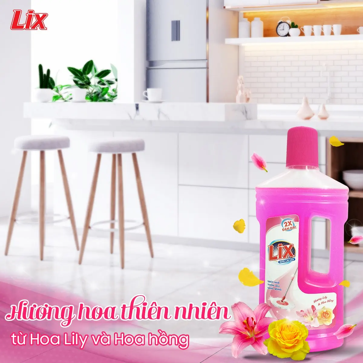 BEST SELLER FLORAL SCENT FLOOR CLEANER LIQUID TILES HOUSEHOLD CLEANING PRODUCTS 1L