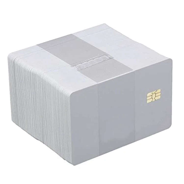 Cr80 Plastic White Blank Pvc Card For Card Printer Printing