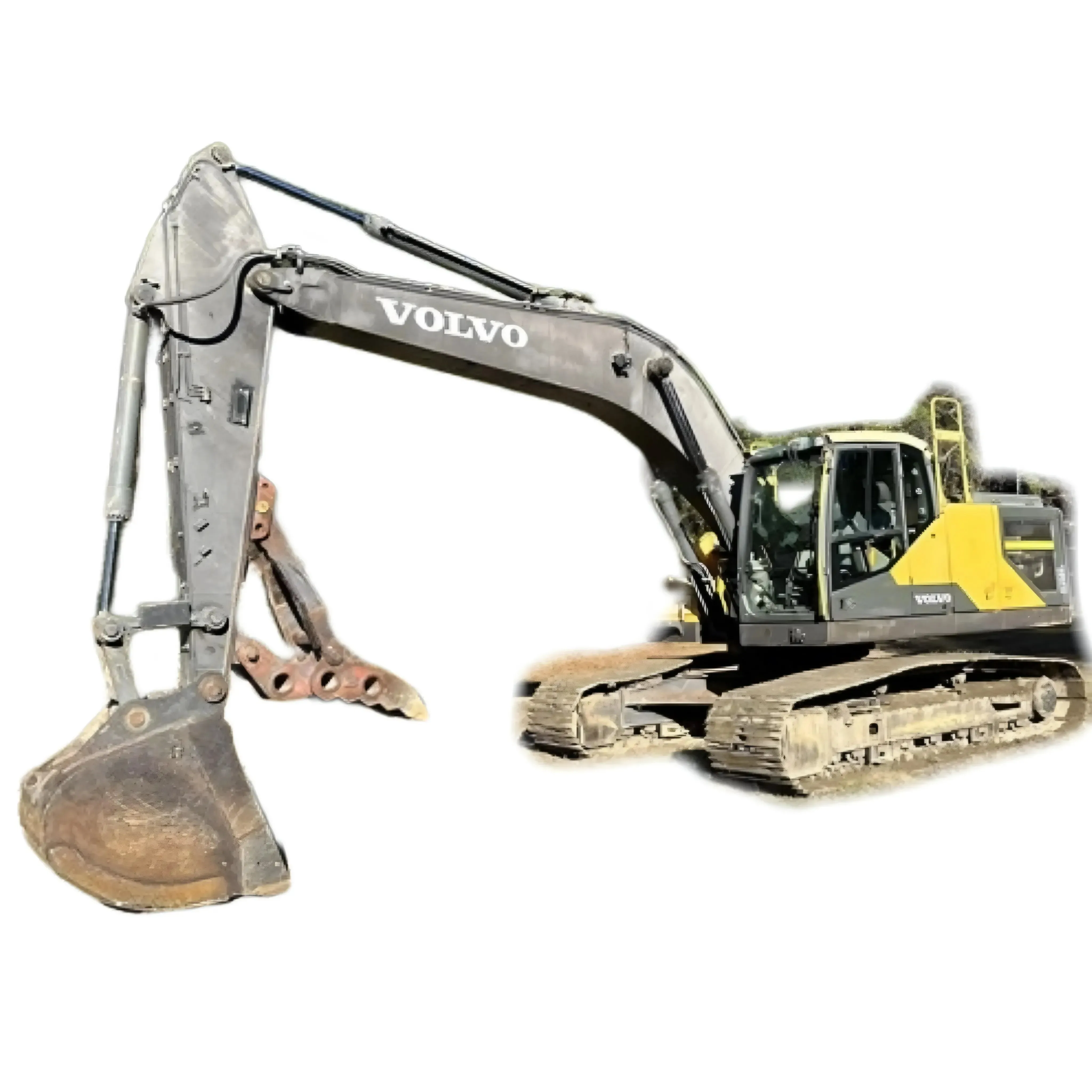 25 Ton High Quality Track Digger EPA Engine 2015 VOLVO EC250EL Well Maintenance Used Volvo Excavator Hot Sale Secondhand