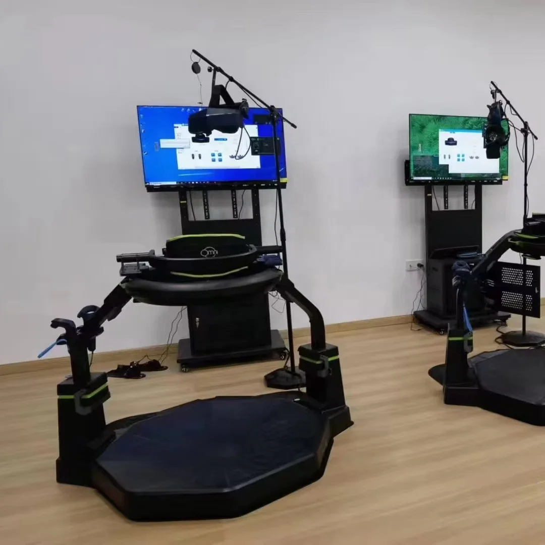 China new products 6 seats vr tank device vr games equipment virtual reality vr treadmill for sale