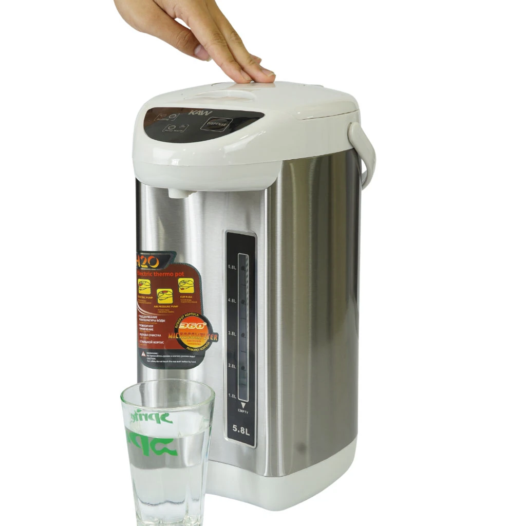 KAW 5.8L Electric Water Heater 750W Capacity Home Appliances Vietnam high-speed water heater with warranty support