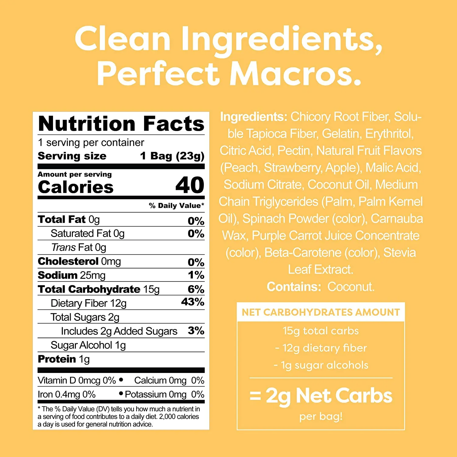 100% vegan sugar free keto candy gummies for weight management