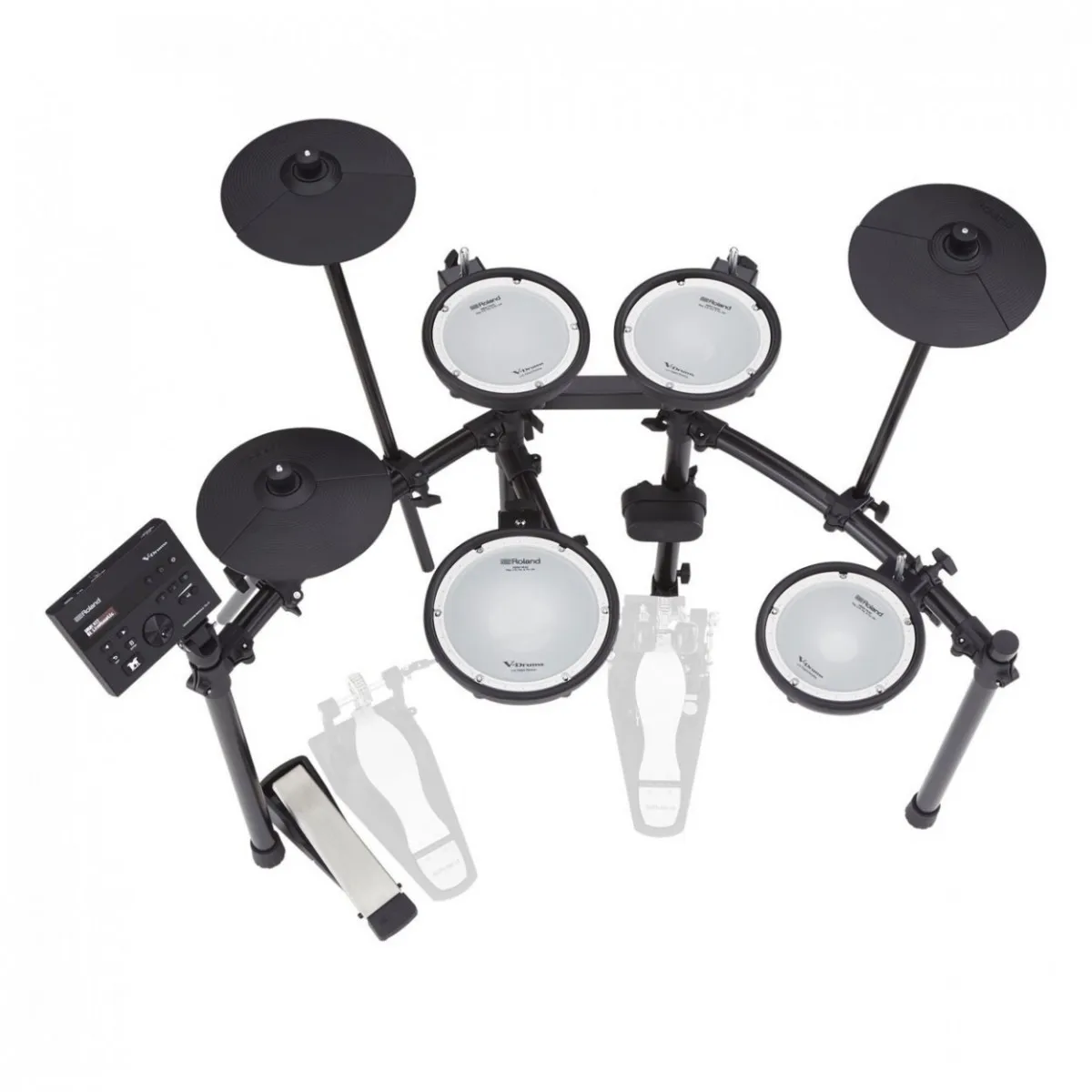 Rolland TD-07DMK V-Drums Electronic Drum Kit Double Kick Bundle