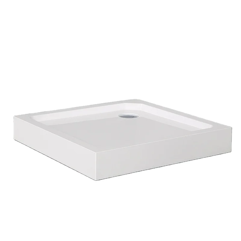 Гостиничный Полный акриловый душевой поднос под заказ основание для комнаты Акриловая душевая кастрюля напольный