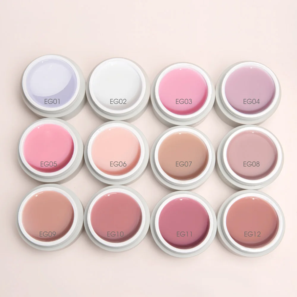 CANNI New 28g Functional Gel Thick Extension Fiber Fix Hard Base &Top Coat Nail Gel Mixing Nail Art Design Cure Construct Gel