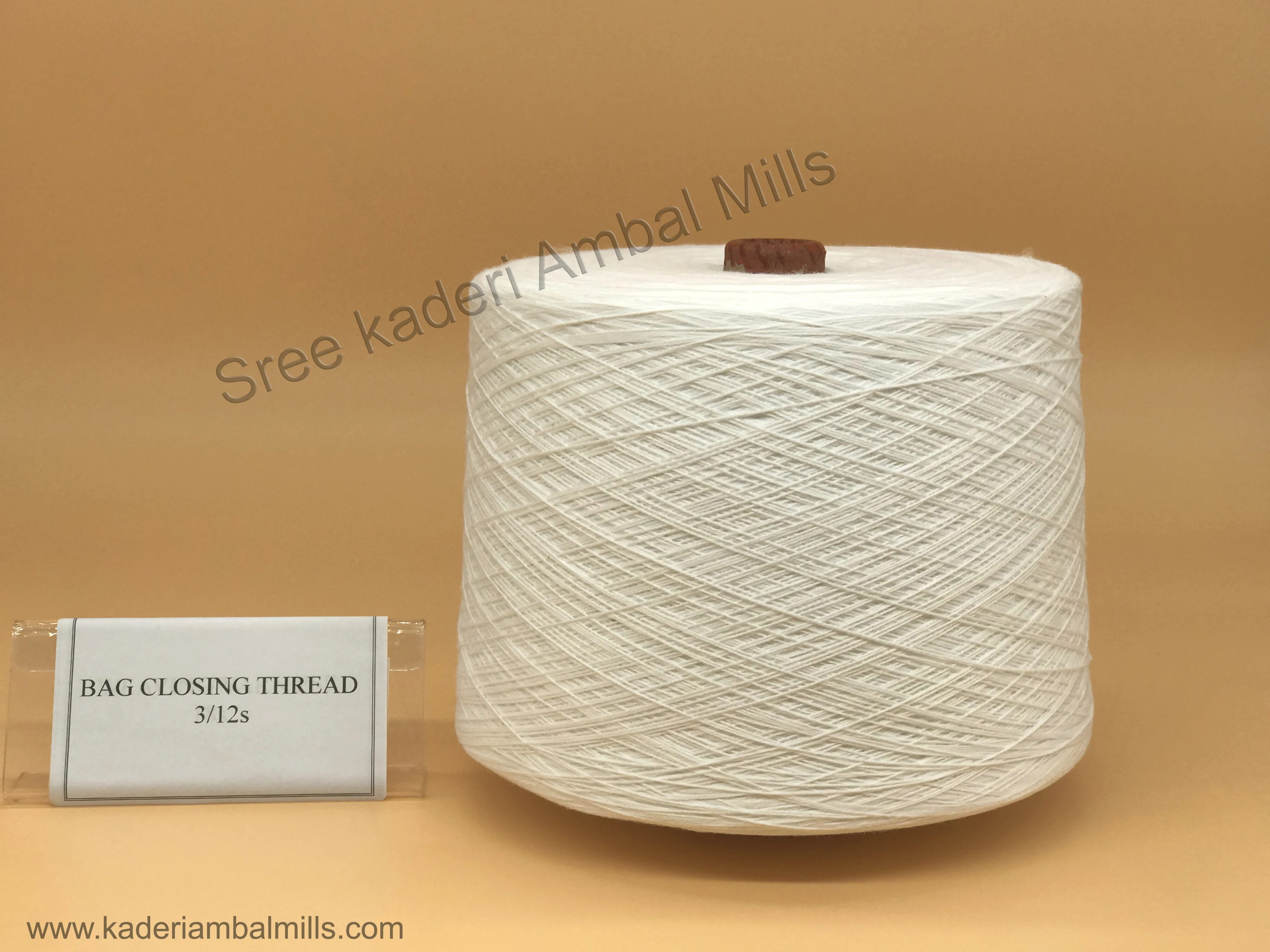3/12s PSF 100% Polyester Bag Closing Thread for Weaving