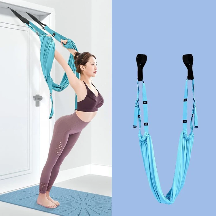 Home Gym Aerial Yoga Hammock Set with Stretching Strap Fitness Pilates Flexibility Training Pilates Reformer Product Category