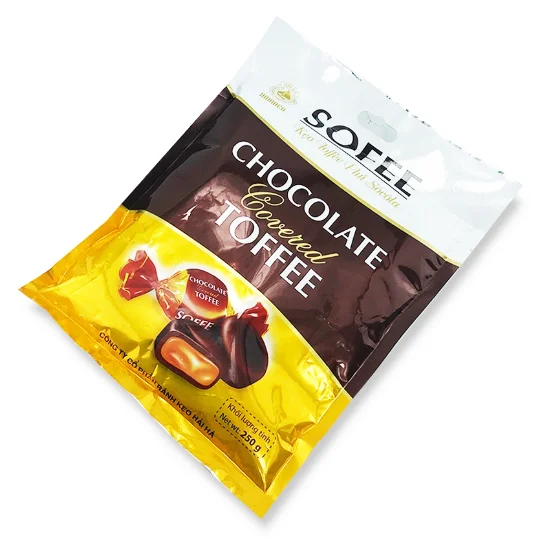 Best Selling Sweet Taste SOFEE Chocolate covered Toffee Candy From HaiHaco