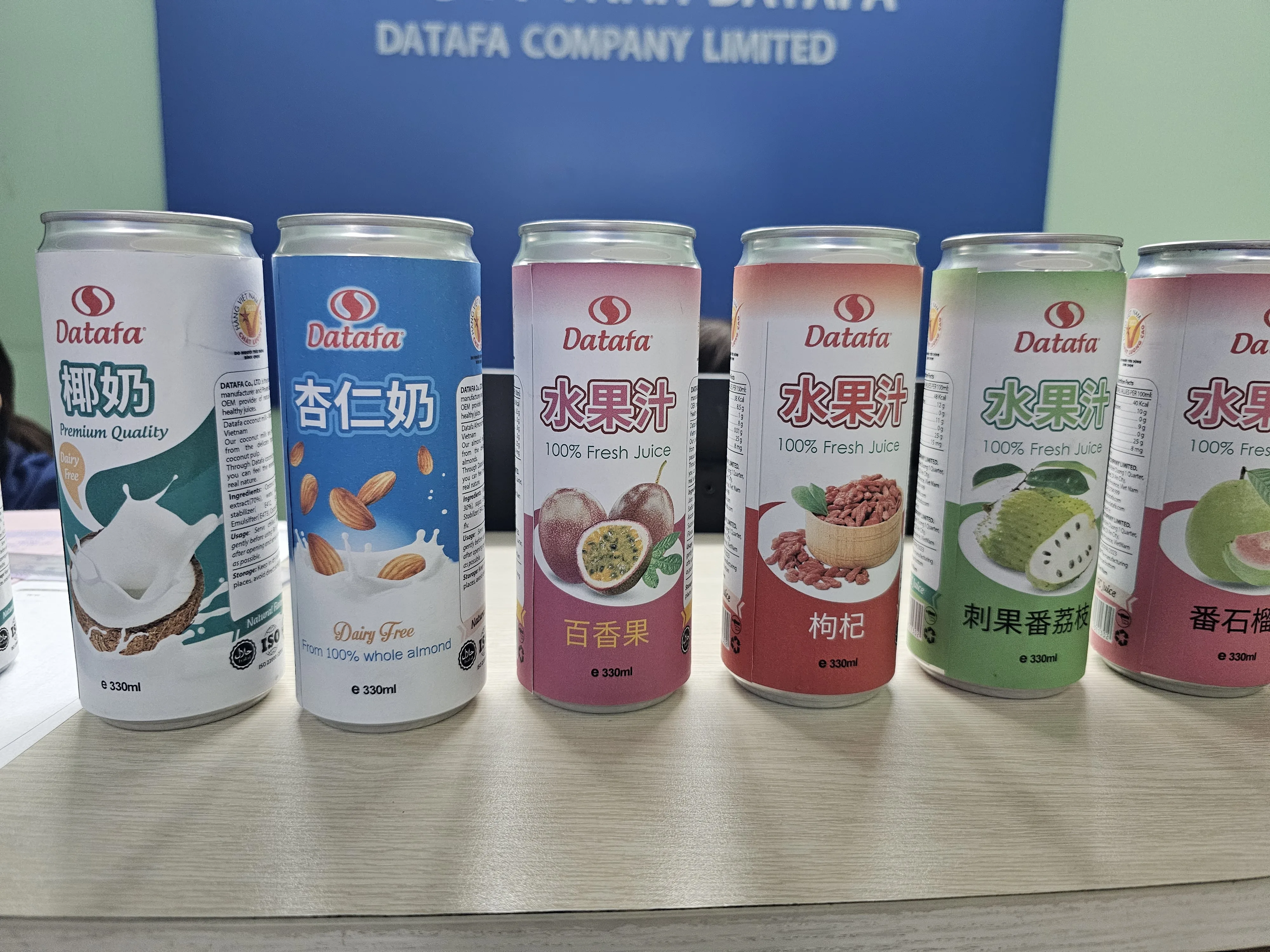 Fruit Juice Tin Can Competitive Price Tin Can Beverages HACCP Custom Packing Made In Vietnam Manufacturer