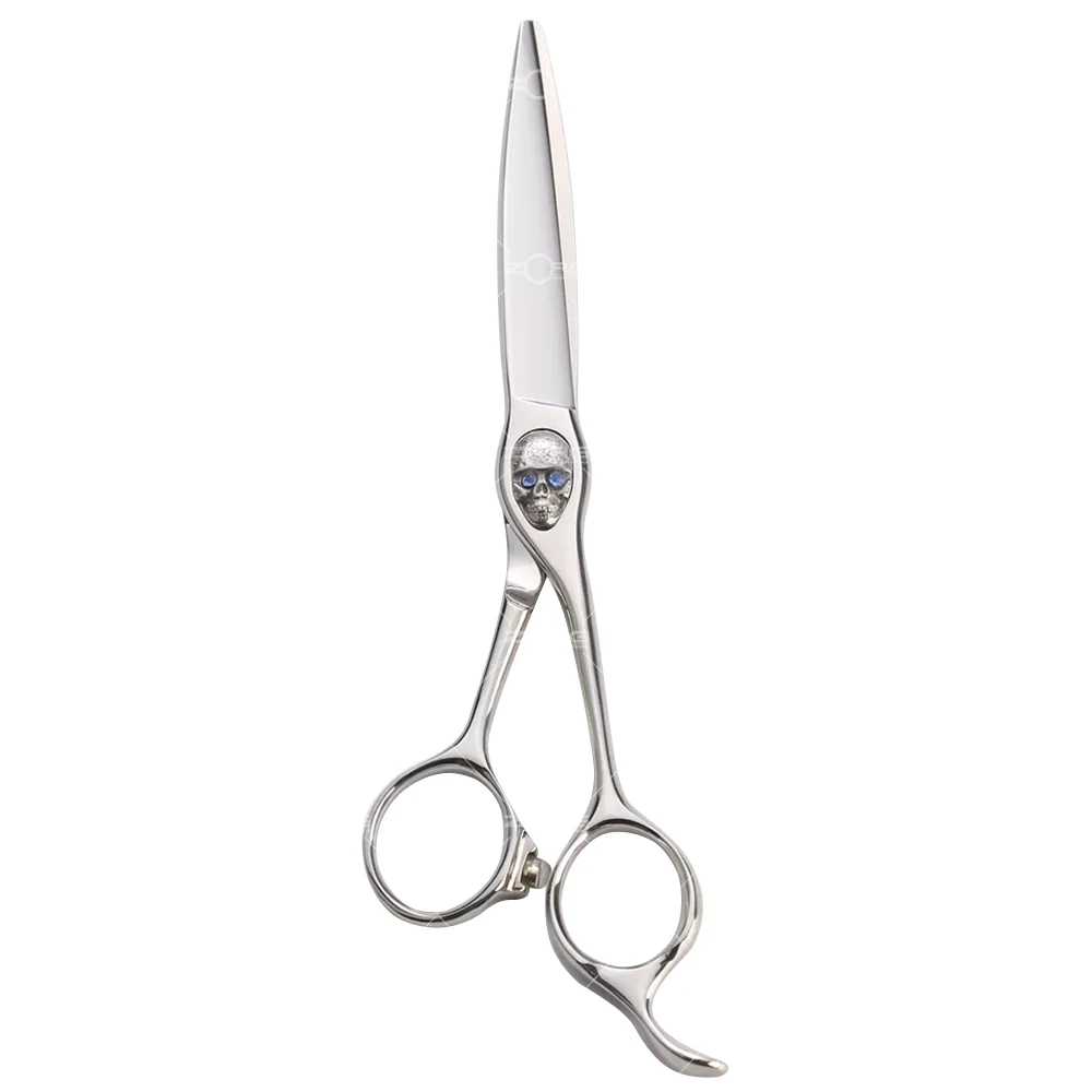 Professional German Barber Scissors for Men Thin Haircut Shears with Sharp Blade Tip Stainless Steel Handle Perfect Beauty Tool