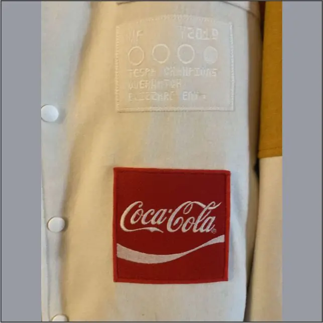 Rare coca cola overwatch blizzard varsity Gamer jacket size M