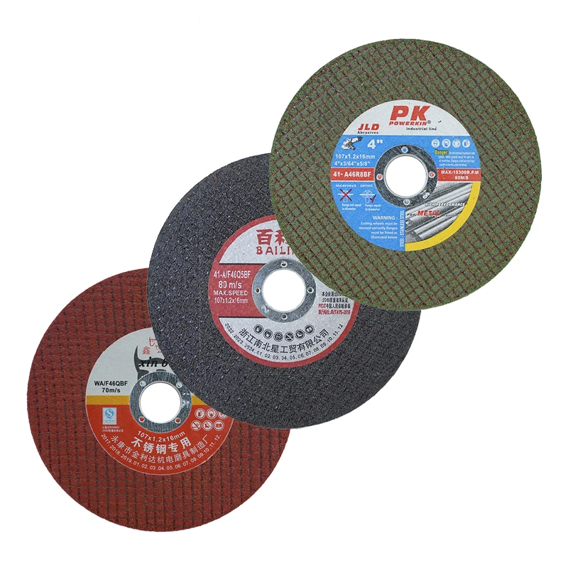 107mm Optimal Products Wholesale 4 Inch Cutting Disc Abrasives Metal Iron Cutting Disc