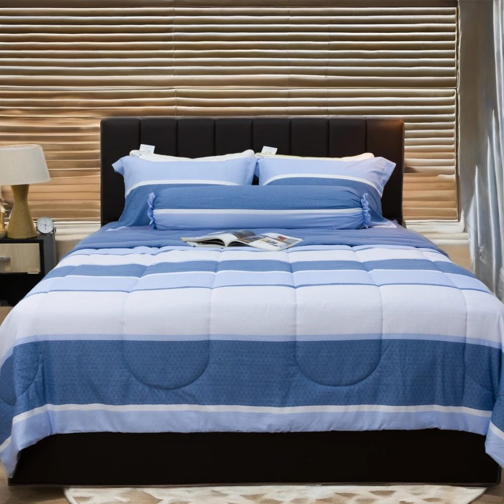 Пододеяльник из микрофибры с цветочным принтом