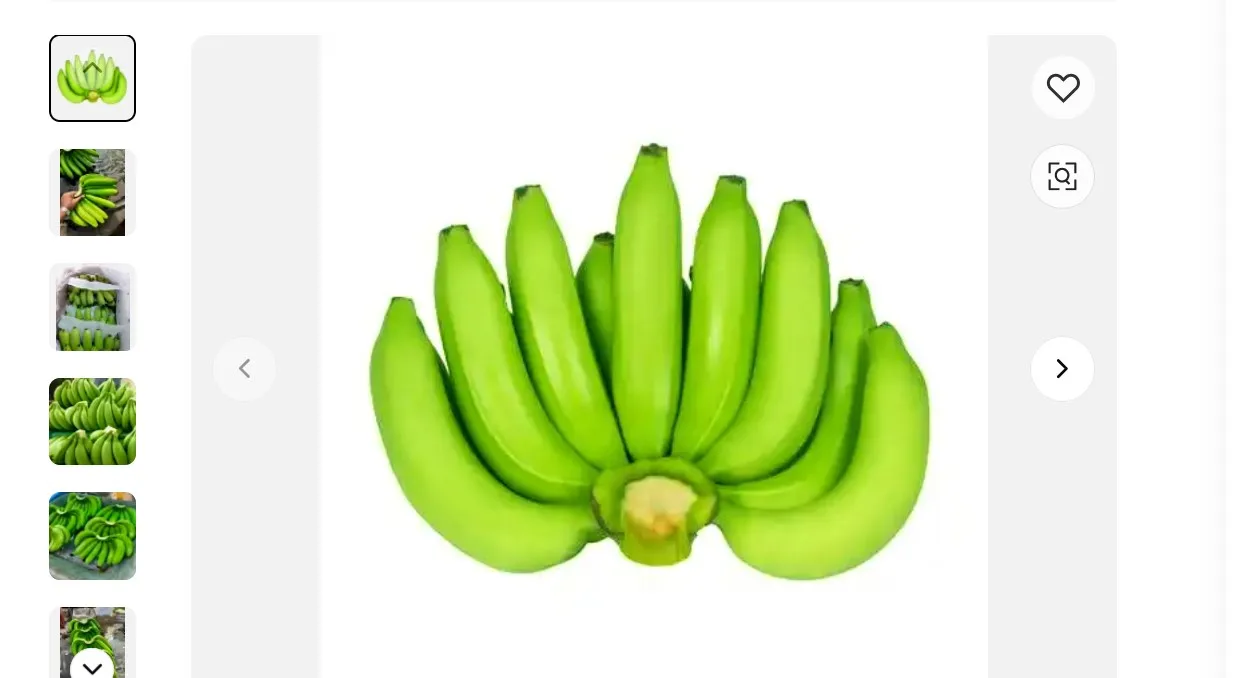 Banana Green Tropical Fruit Fresh Style Ready To Export 100% Natural Organic Food Wholesale From Vietnam Manufacturer