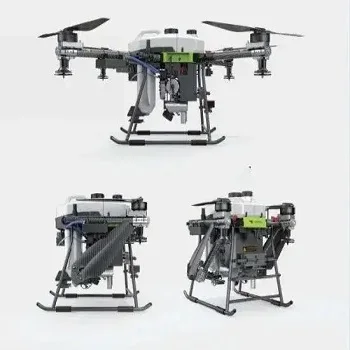 Best Stock AG16 Agricultural Hybrid oil-electric plant protection UAV Drone 12L RTK IP45 Load Flight Time 30 mins