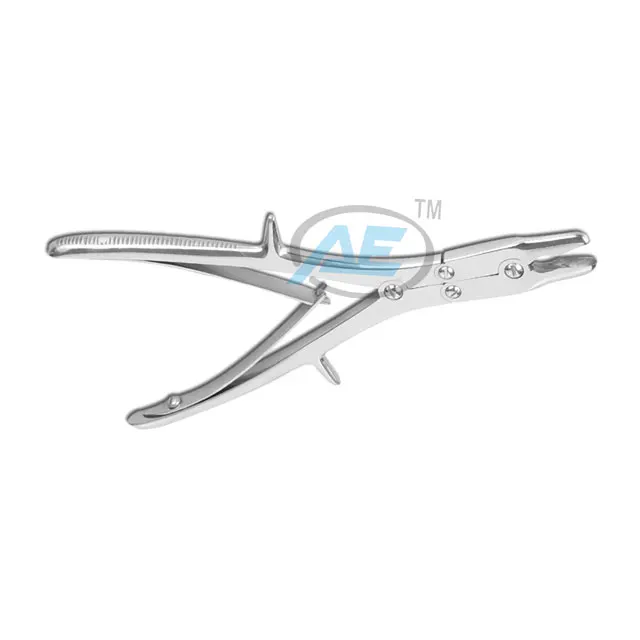CE Certified Indian Manufacturer High Quality Bone Nibbler Double Action Straight Orthopedic Instrument Stainless Steel