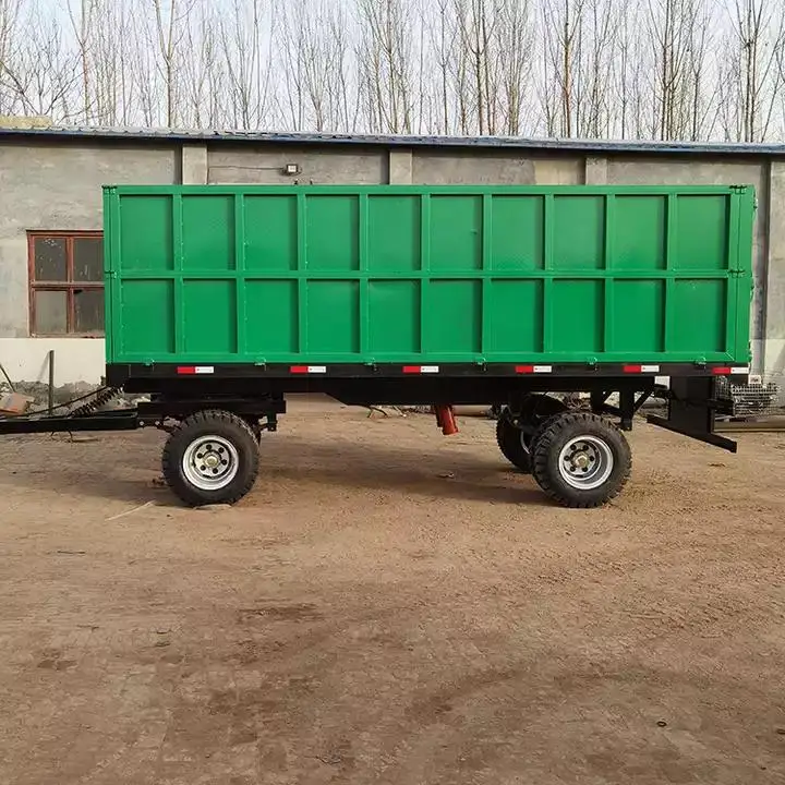 Buy Cheap Original Cheap Price Factory Supply Agricultural Trailer Tractor Hydraulic Tipping Trailer