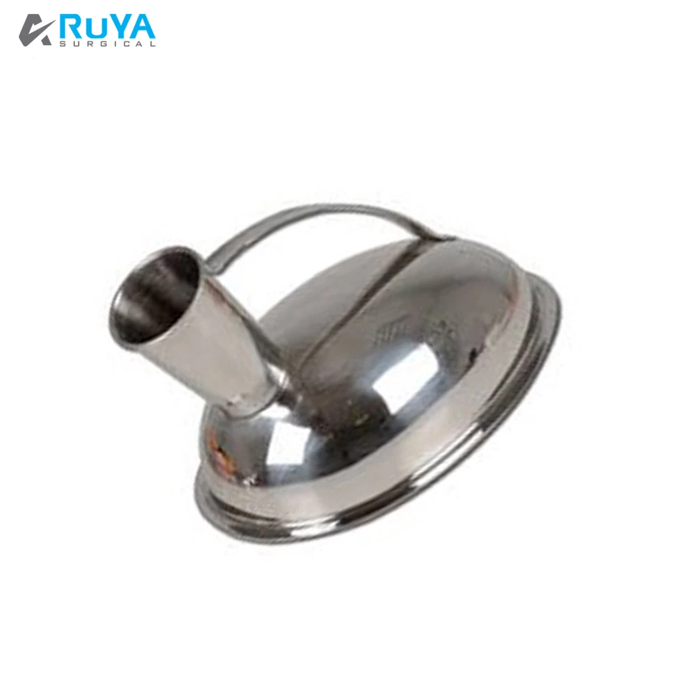 Vet Holloware Instruments Medical Hospital Patient Urinal Pot Surgical Stainless Steel Male Urine Pot Bedpan CE ISO PK