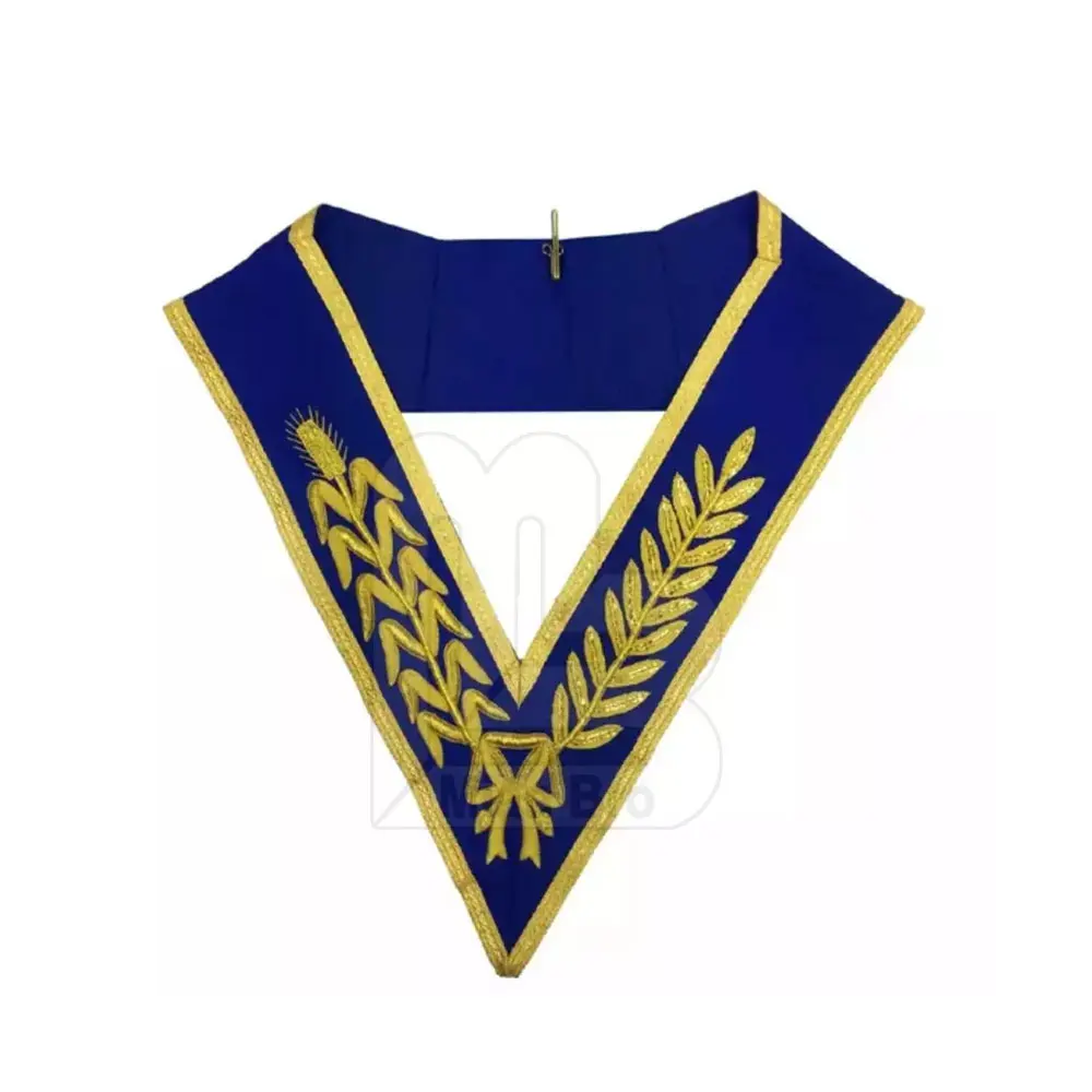 Masonic Collars Hand Embroidered Masonic Scottish Rite Worshipful Master Collar