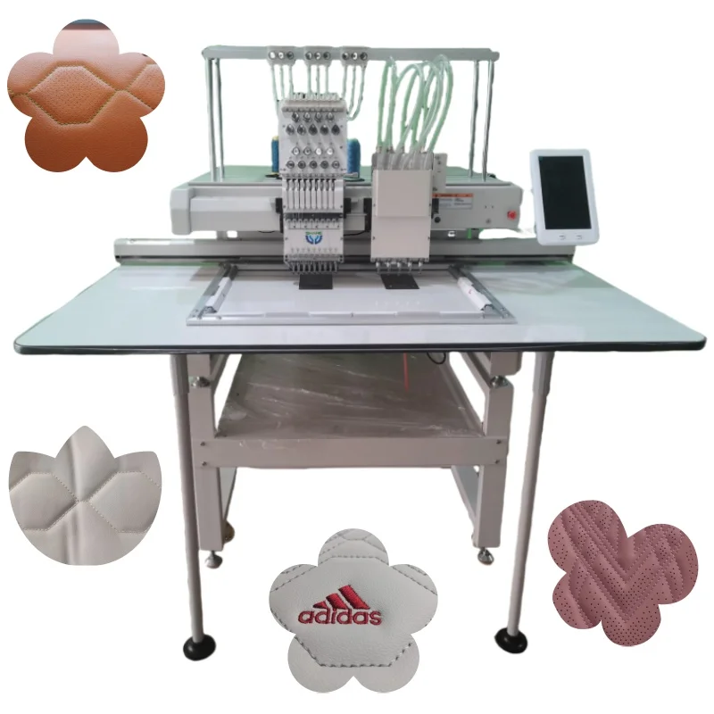 leather punching and computerized embroidery machines leather production machinery machine