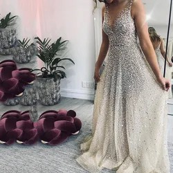 Turkish Gala Guest Dinner Gown Evening Wedding Dresses For Women Vestido De Novia De Lujo Rhinestone Muslim Wedding Dress