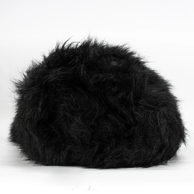 Высокое качество Акриловые Волосы длинный ворс поддельная лисица искусственная синтетическая меховая ткань