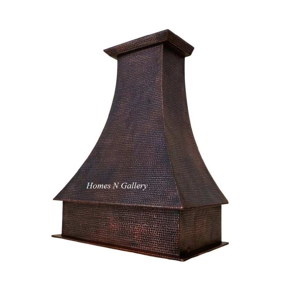 Лидер продаж индивидуальная медная настенная вытяжка навес дымоход высокое качество для кухни Индия США цена