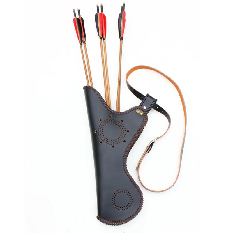 Cowhide Archery Equipment Arm Guard Protections Safe Adjustable Hunting Shooting Training Accessories