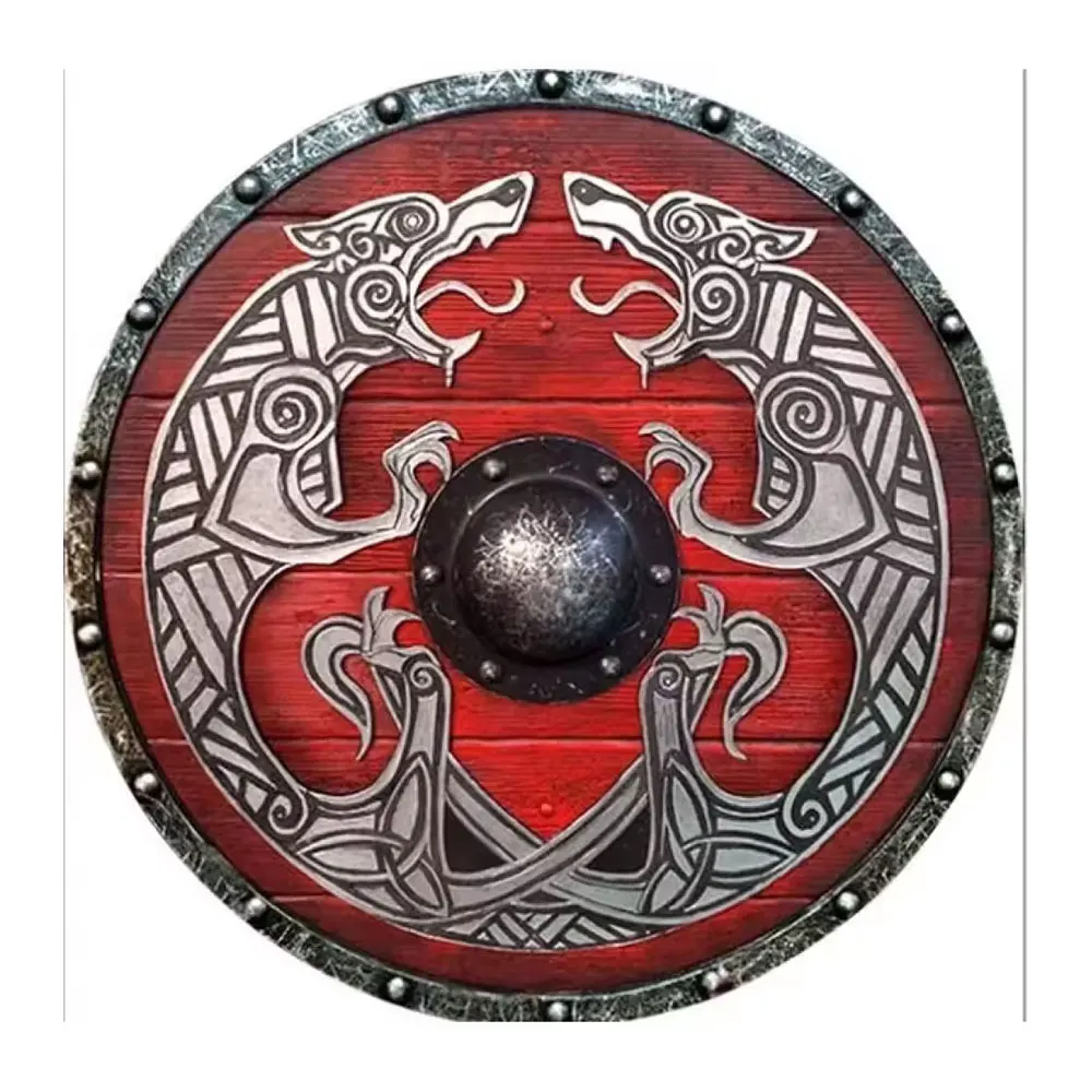 Viking Ragnar Authentic Loth Shield Battle worn Medieval Handmade Latest Design Viking Shield With Best Manufacturer