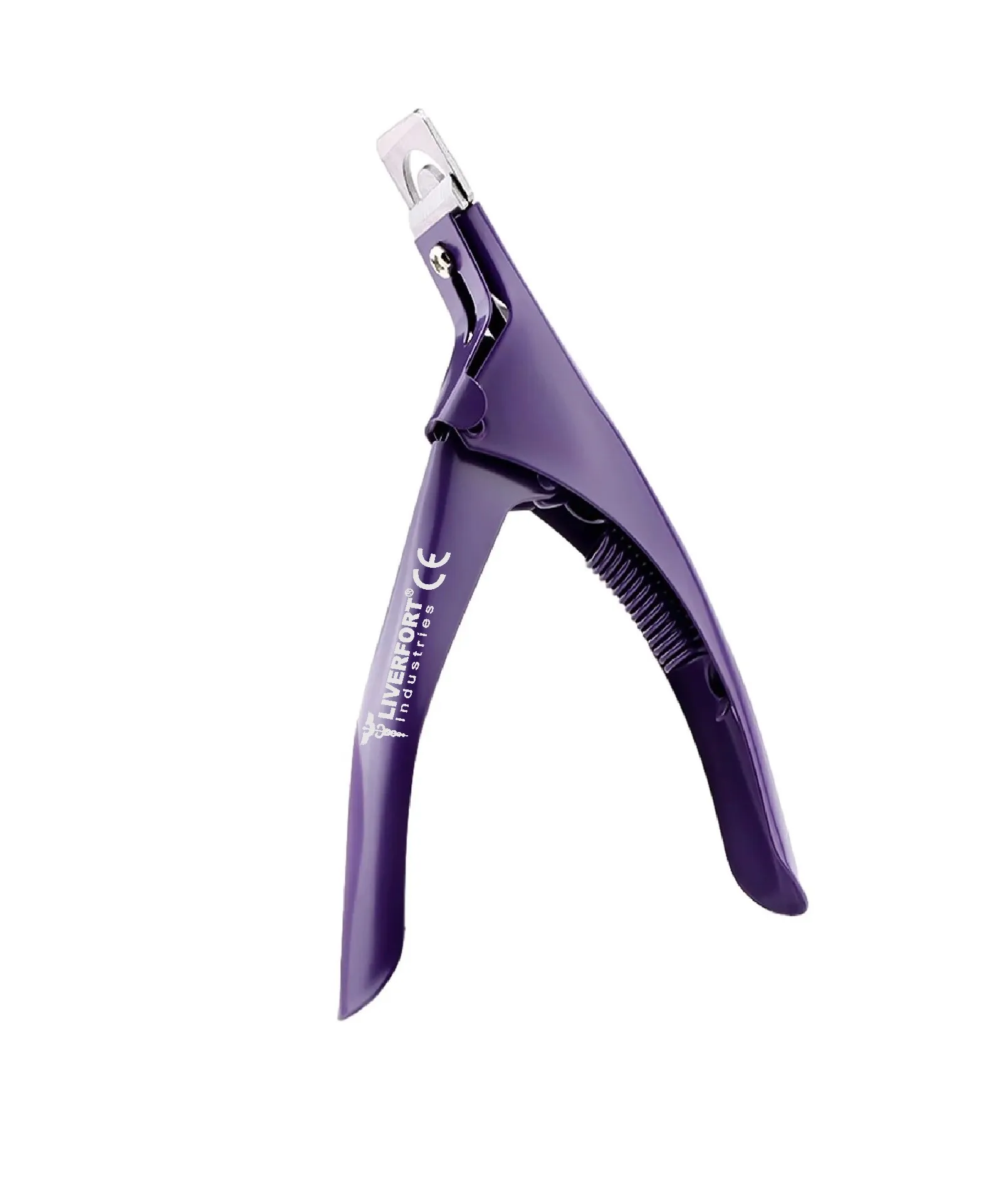 Popular Purple Acrylic Nail Clipper Edge Cutter Stainless Steel Nail Art Tip Cutter by LIVER FORT INDUSTRIES