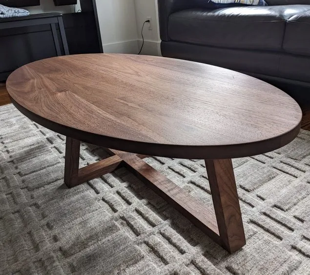 Hot Selling Modern Luxury High Quality Coffee Table Furniture Customized Natural Wooden Coffee Table Wooden Top for Living Room