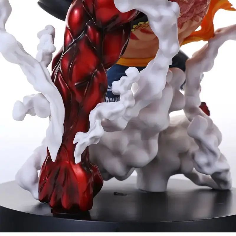 High quality Anime Action Figure Fourth Gear Monkey D. Luffy Gear fourth Action Figure