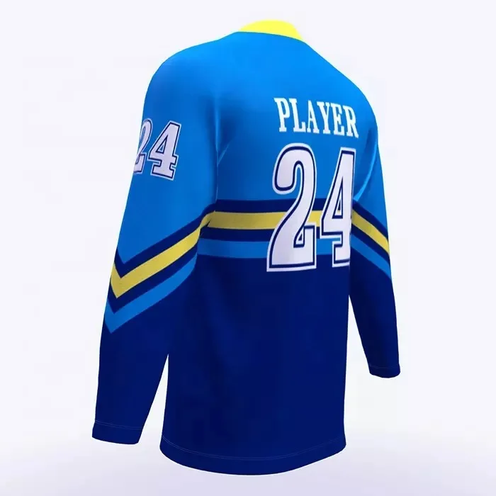 Professional Manufacture Online Sale Ice Hockey Jersey OEM Service Breathable Ice Hockey Jersey