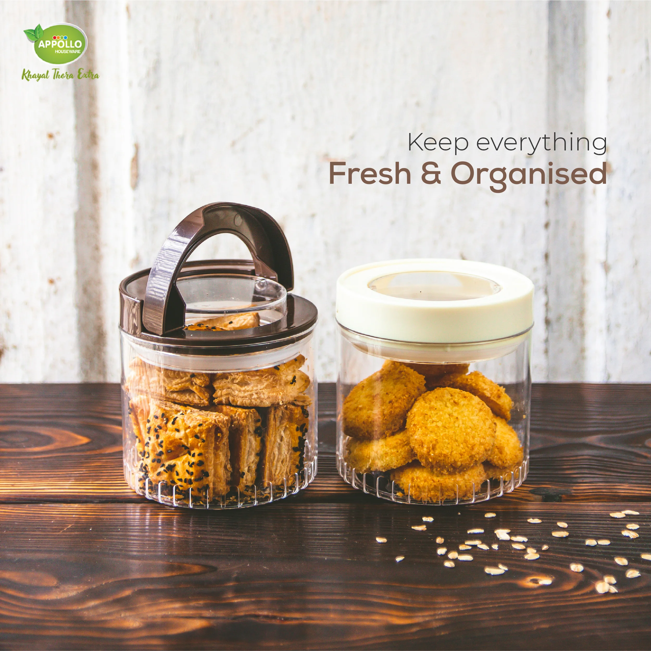 Candy Acrylic Jar Medium 800ml