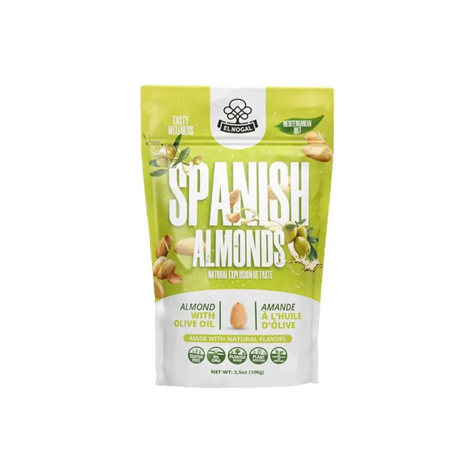 Премиум Валенсия испанский миндаль с оливковым маслом и трюфелем-дойпак для роскошного сочетания вкусов