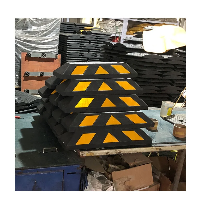 600mm  factory price rubber wheel stopper car parking stopper